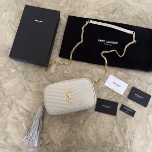 KAUFEN YSL Mini Lou Quilted Leather Camera TASCHE