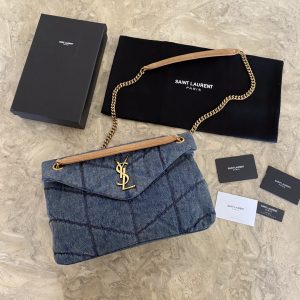 KAUFEN PUFFER MEDIUM BAG IN QUILTED LAMBSKIN-29CM TASCHE