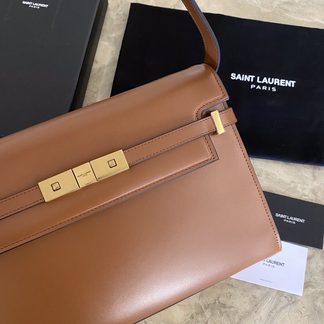 KAUFEN MANHATTAN MEDIUM SHOPPING IN BOX SAINT LAURENT LEATHER TASCHE - Image 8