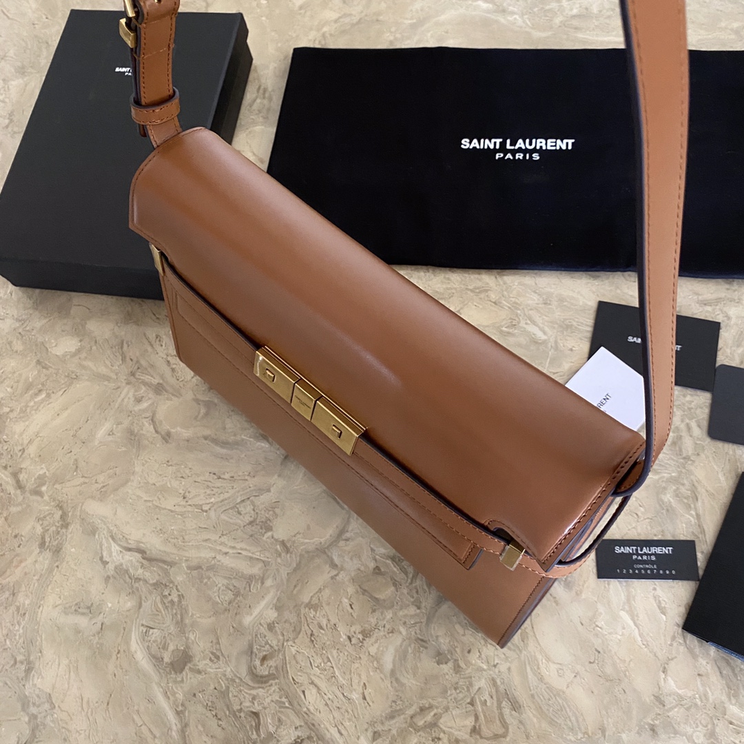 KAUFEN MANHATTAN MEDIUM SHOPPING IN BOX SAINT LAURENT LEATHER TASCHE - Image 5