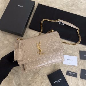 KAUFEN MANHATTAN MEDIUM SHOPPING TASCHE IN BOX SAINT LAURENT LEATHER