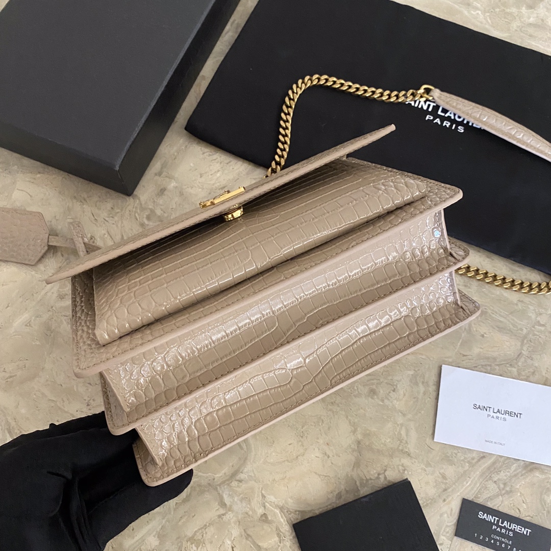 KAUFEN MANHATTAN MEDIUM SHOPPING TASCHE IN BOX SAINT LAURENT LEATHER - Image 6