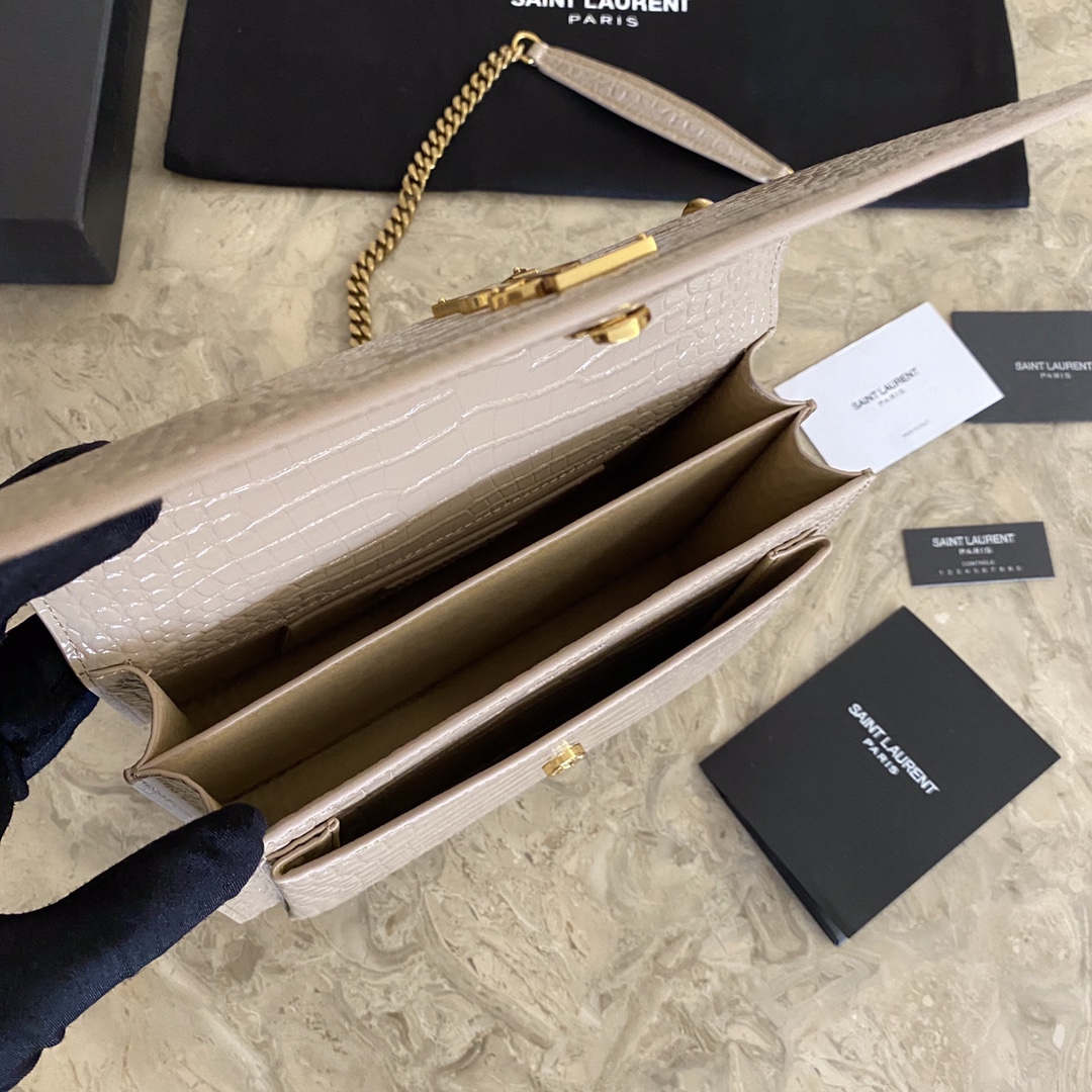 KAUFEN MANHATTAN MEDIUM SHOPPING TASCHE IN BOX SAINT LAURENT LEATHER - Image 3