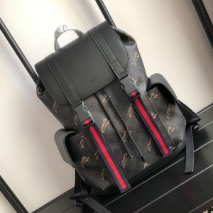 Kaufen GG Black backpack Gucci Tasche