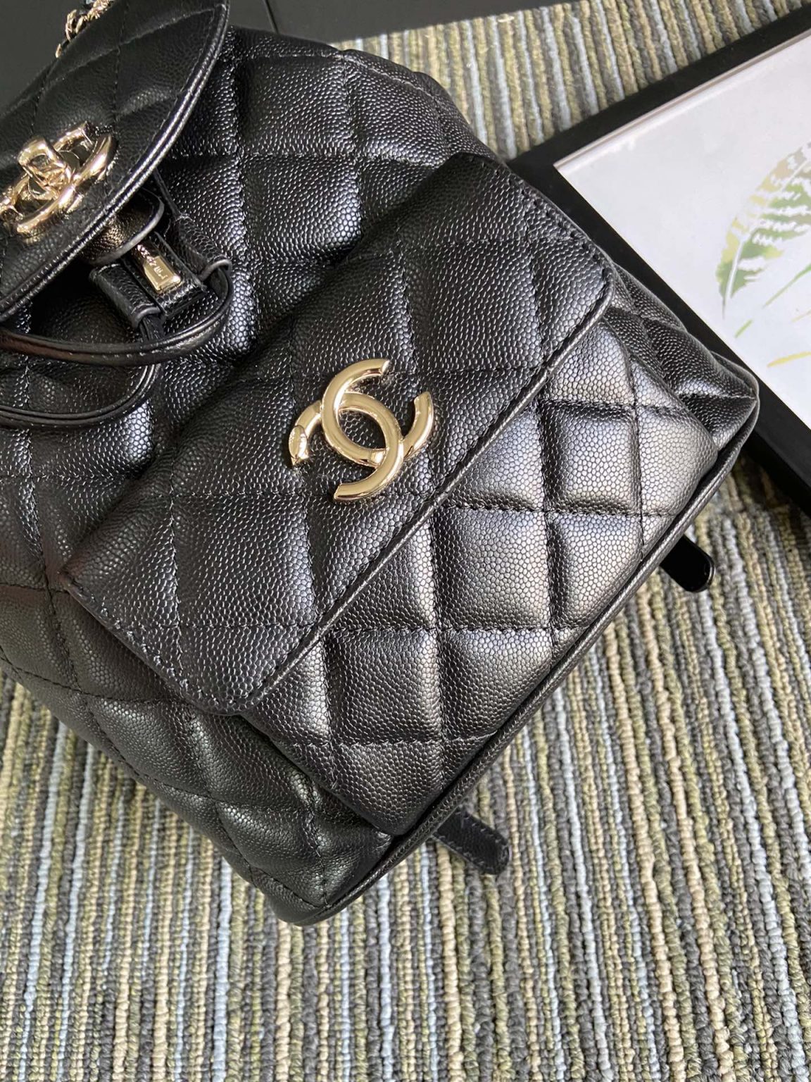 kaufen Chanel pattern Backpack Tasche - Image 4