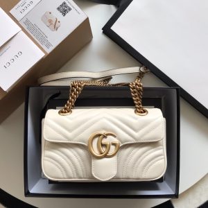Kaufen GG Gucci Marmont mini matelassé shoulder Tasche
