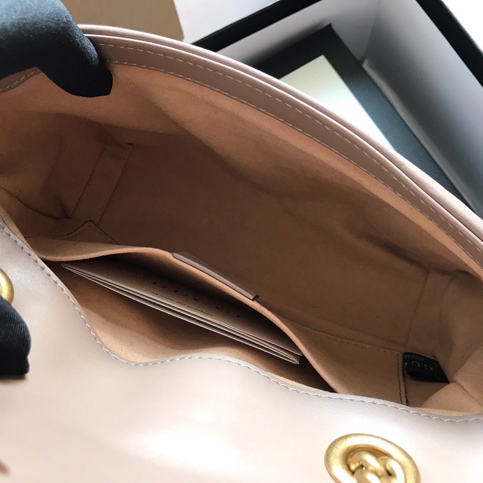 Kaufen GG Gucci Marmont mini matelassé shoulder Tasche - Image 7