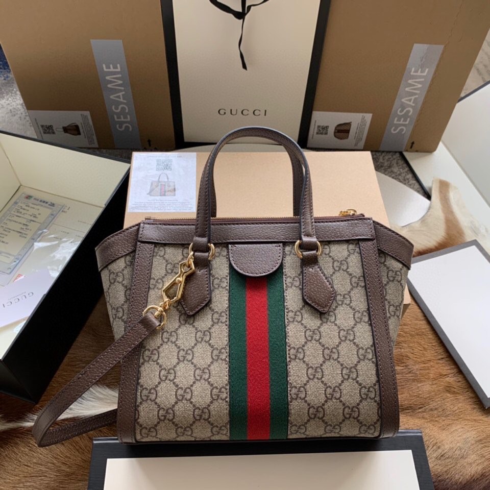 Kaufen Gucci Ophidia Kleine GG Einkaufs Tasche - Image 3