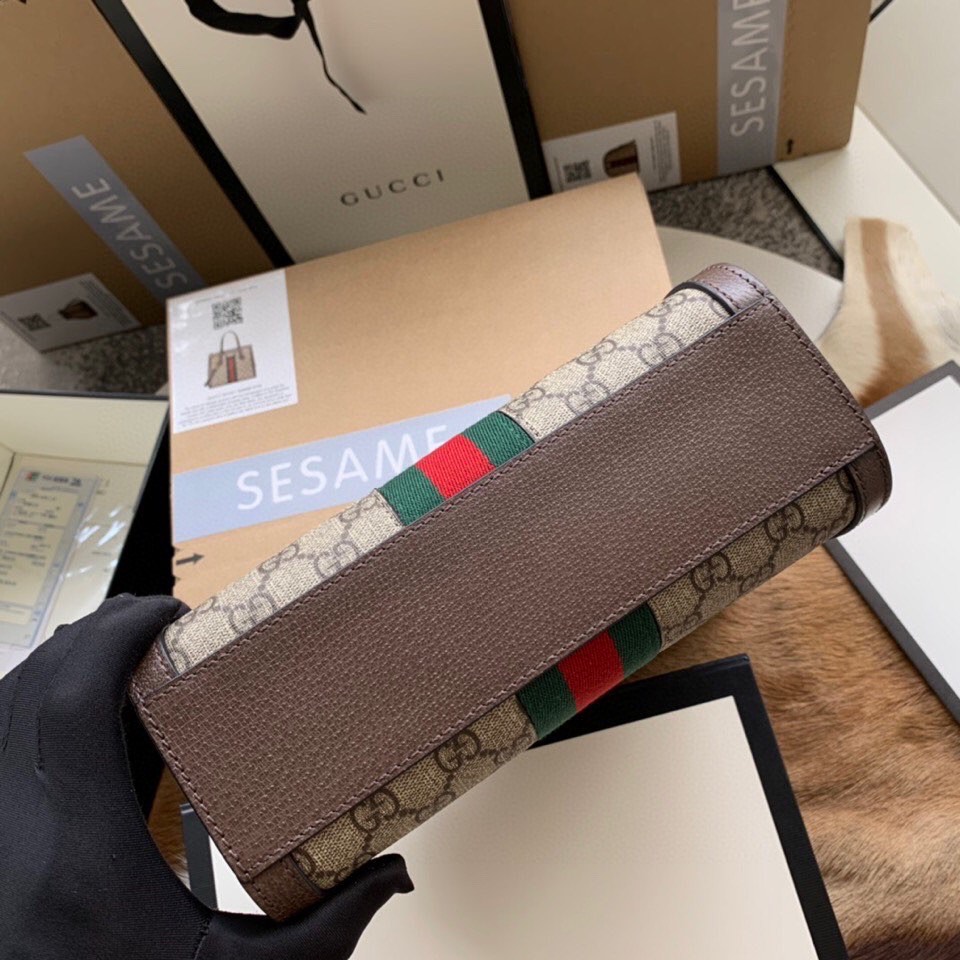 Kaufen Gucci Ophidia Kleine GG Einkaufs Tasche - Image 4