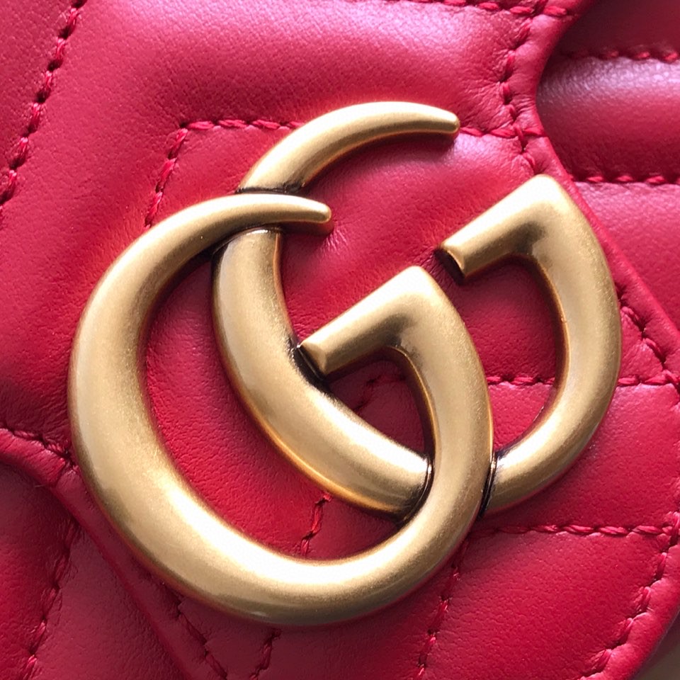 Kaufen GG Marmont matelassé leather Gucci super mini Tasche - Image 6