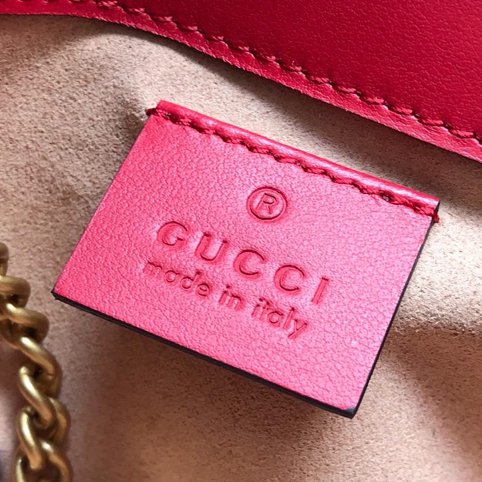 Kaufen GG Marmont matelassé leather Gucci super mini Tasche - Image 9