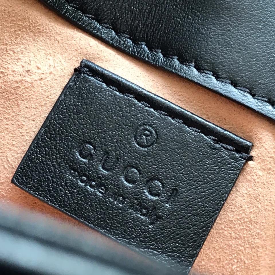 Kaufen GG Marmont matelassé Gucci Leder Super Mini Tasche - Image 11