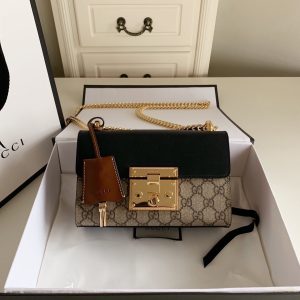 Kaufen Gucci Padlock Kleine Schulter Tasche