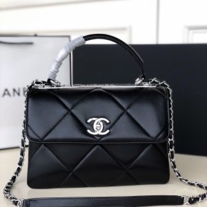 kaufen Chanel Trendy CC Flap Schwarz Tasche