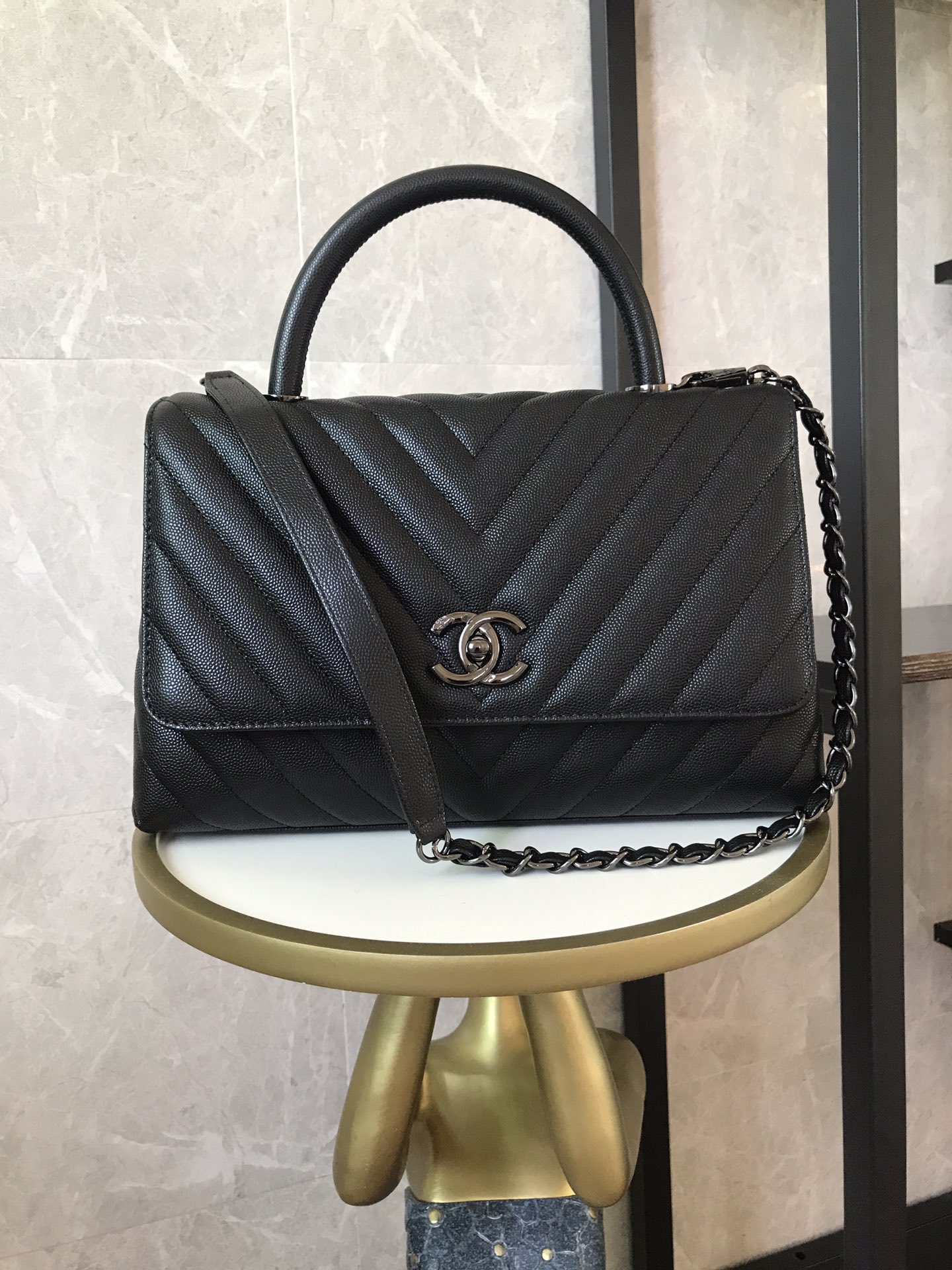 kaufen Chanel Handtasche aus Rindsleder