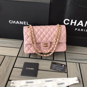 kaufen Chanel Flap rosa Tasche