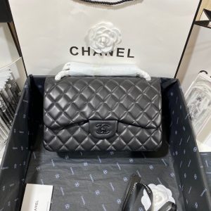 kaufen Chanel Flapin schwarzer Tasche Groß