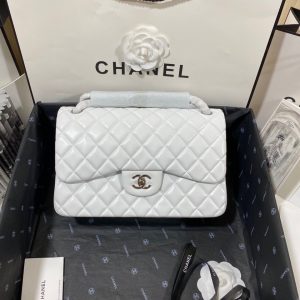 kaufen Chanel in weißer Tasche groß