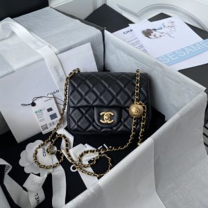 kaufen Chanel CF square with golden Tasche