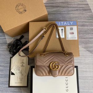 Kaufen GG 1Gucci Marmont matelassé mini Tasche