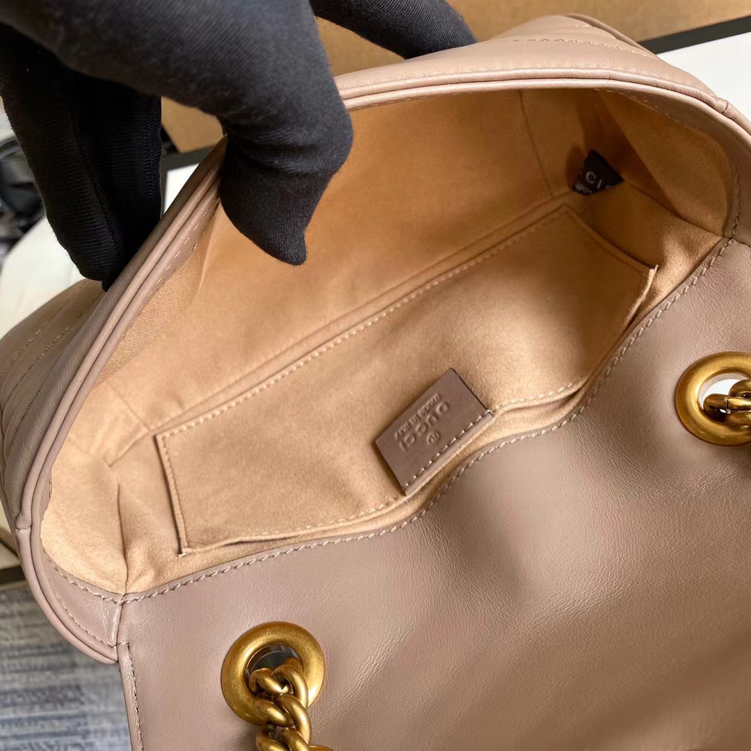 Kaufen GG 1Gucci Marmont matelassé mini Tasche - Image 9