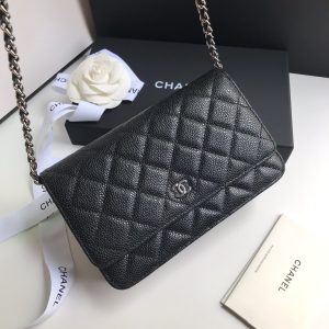 kaufen Chanel in schwarzer Calor WOC-Tasche