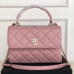 kaufen Chanel Trendy CC Klappe Rosa Tasche