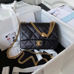 kaufen Chanel goldene Kugel in Medium Tasche