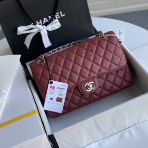 kaufen Chanel Tasche mit roter Kalors-Klappe