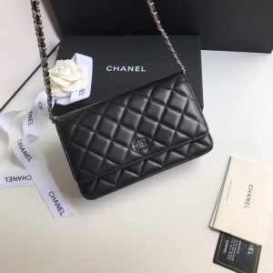 kaufen schwarze Kalor Chanel WOC Tasche