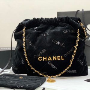 kaufen CHANEL in schwarzer Calor 22-Tasche