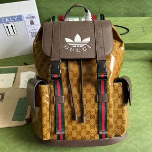 Kaufen Gucci 1GG Black backpack Tasche