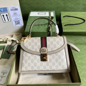 Kaufen Gucci  Kleine Ophidia mit Henkel und Web Tasche