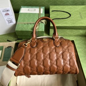 Kauafen GG Matelassé leather medium gucci Tasche
