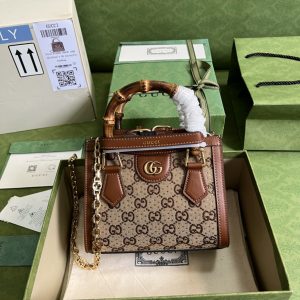 Kaufen Gucci Gucci Diana Eidechsen-Mini Tasche