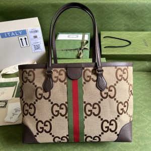 Kaufen Gucci Ophidia Jumbo GG mittelgroße Trage Tasche