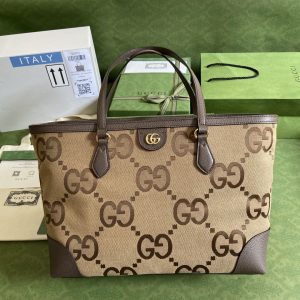 Kaufen Gucci Ophidia jumbo GG medium tote Tasche