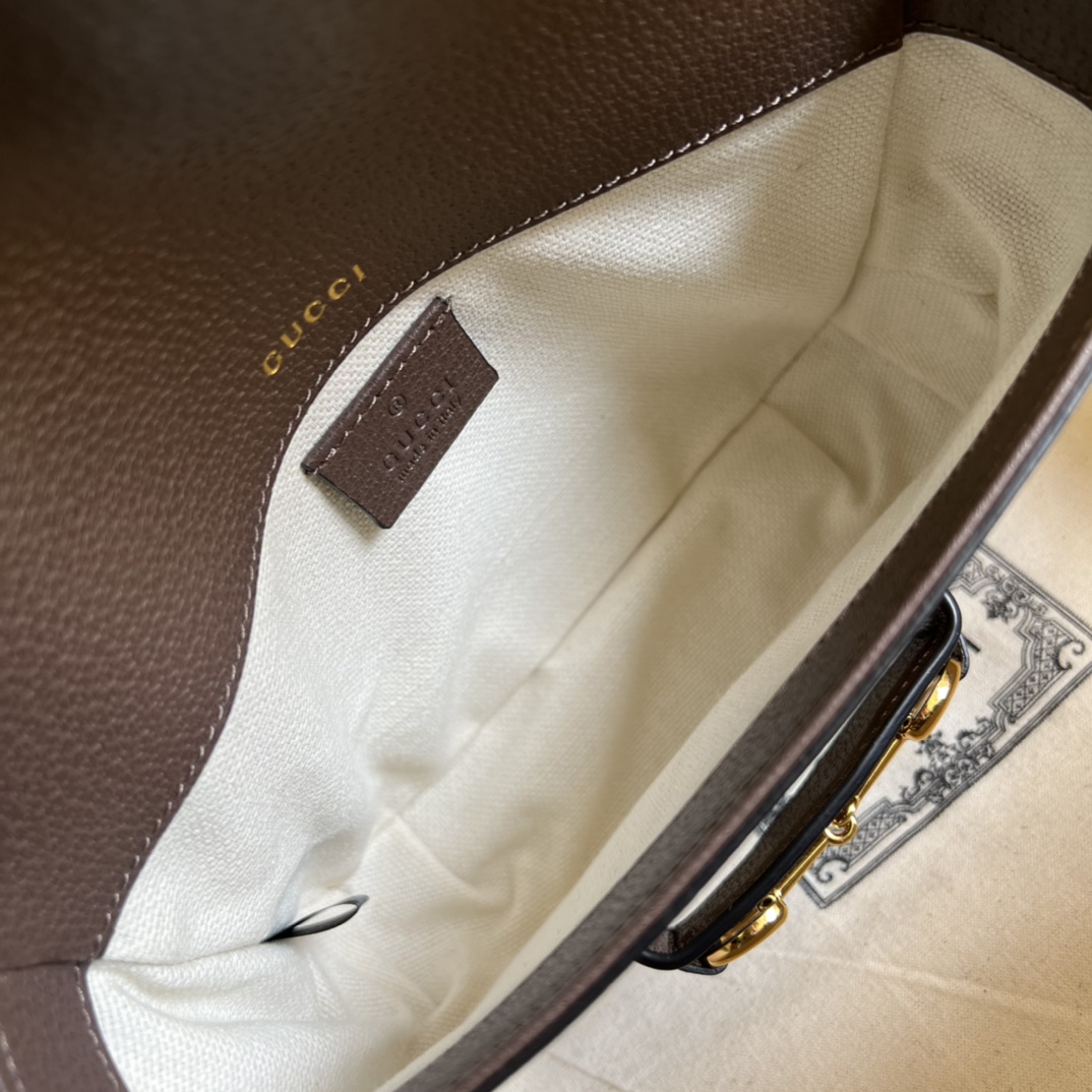 Kaufen Gucci 1Horsebit 1955 jumbo GG mini Tasche - Image 8