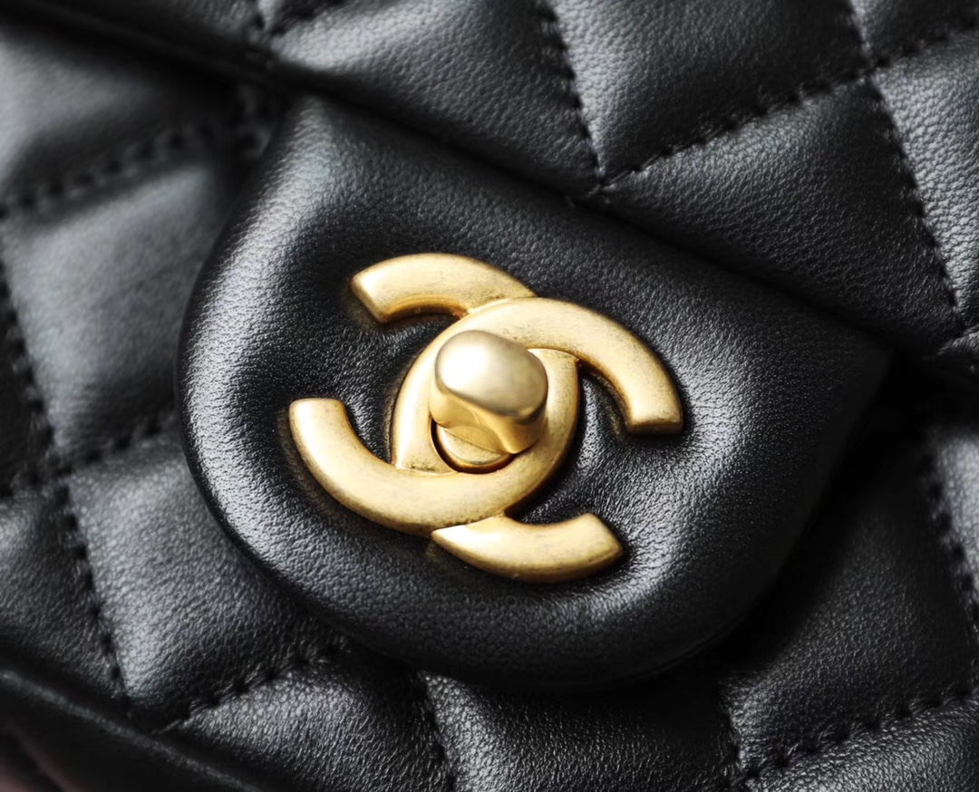 kaufen Chanel Klassiker flap Mini mit goldener Kugel Tasche - Image 5
