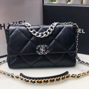 kaufen mittlerer Chanel 19 Tasche