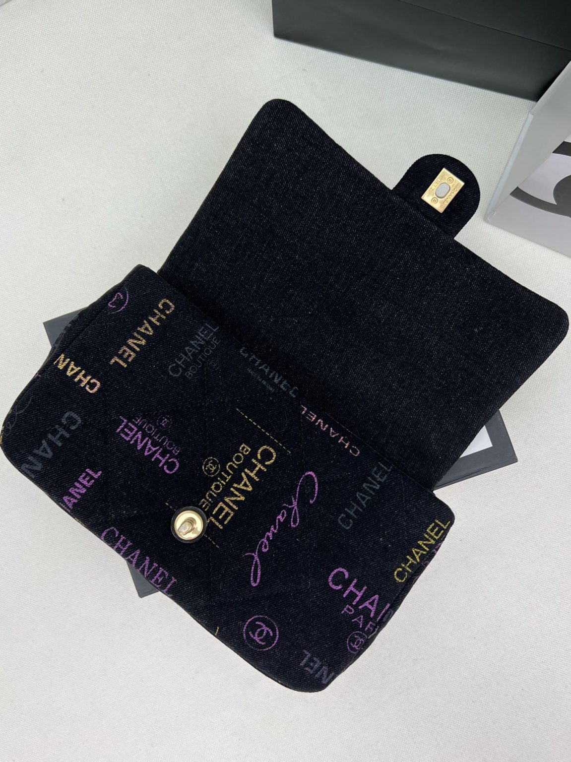 TASCHE CHANEL in schwarzer Farbe FLAP kaufen - Image 6