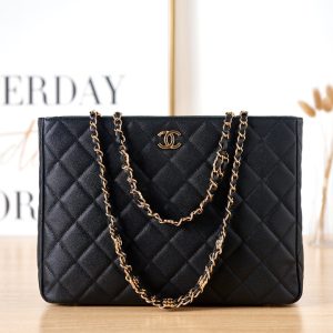 kaufen CHANEL TOTE in schwarzer Tasche