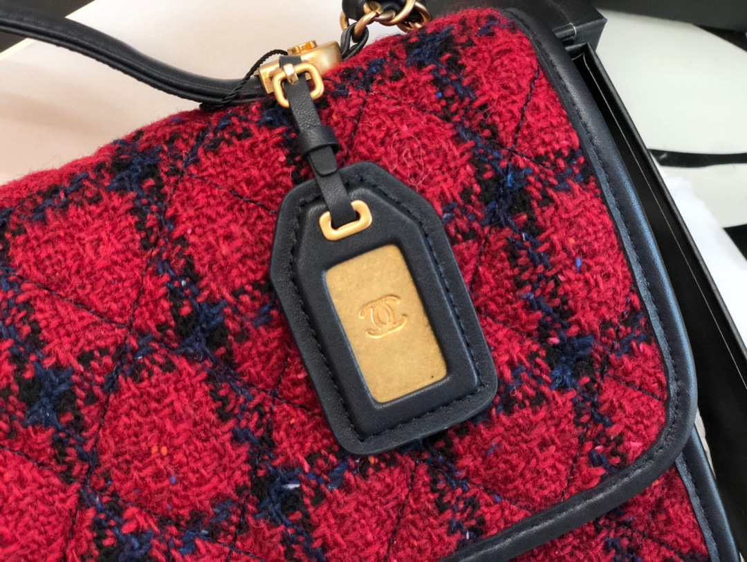 kaufen Chanel KLEINE KLAPPEN TASCHE MIT GRIFF OBEN - Image 6