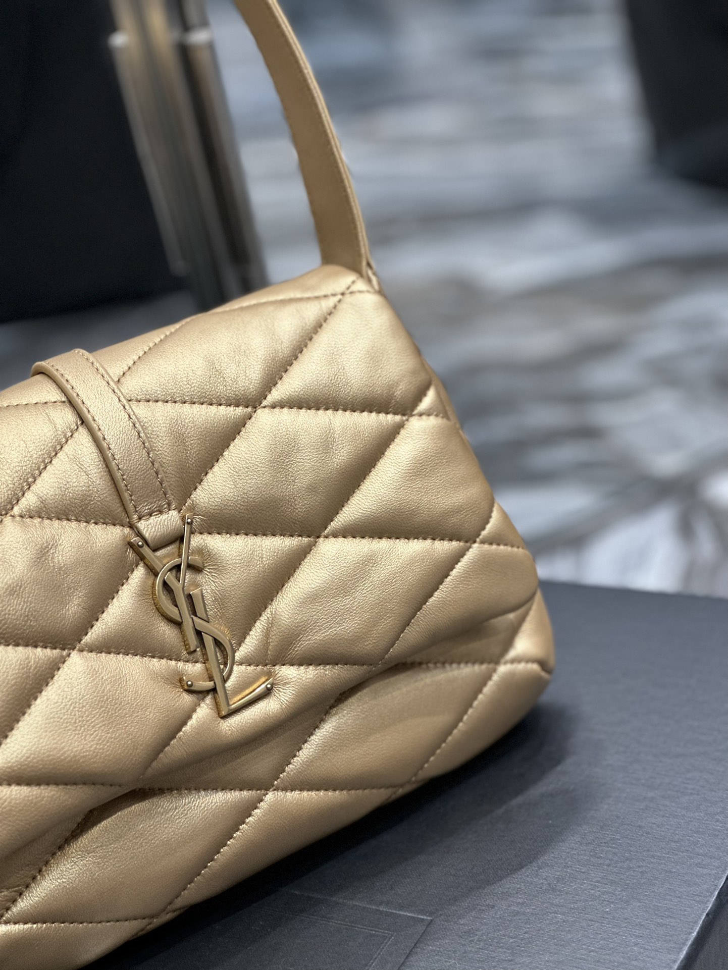 KAUFEN Home Yves Saint Laurent YSL Bags LE 57 HOBO TASCHE IN QUILTED LAMBSKIN LE 57 HOBO BAG IN QUILTED LAMBSKIN - Image 4