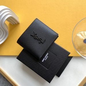 YSL KAUFEN CASSANDRE EAST/WEST WALLET IN GRAIN DE POUDRE TASCHE EMBOSSED LEATHER