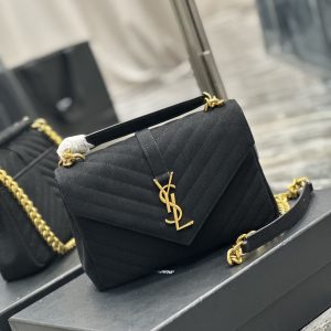 KAUFEN YSL SUNSET MEDIUM TOP HANDLE IN SMOOTH LEATHER TASCHE