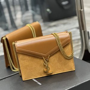 KAUFEN YSL CASSANDRA MEDIUM CHAIN  IN MATTE TASCHE PYTHON