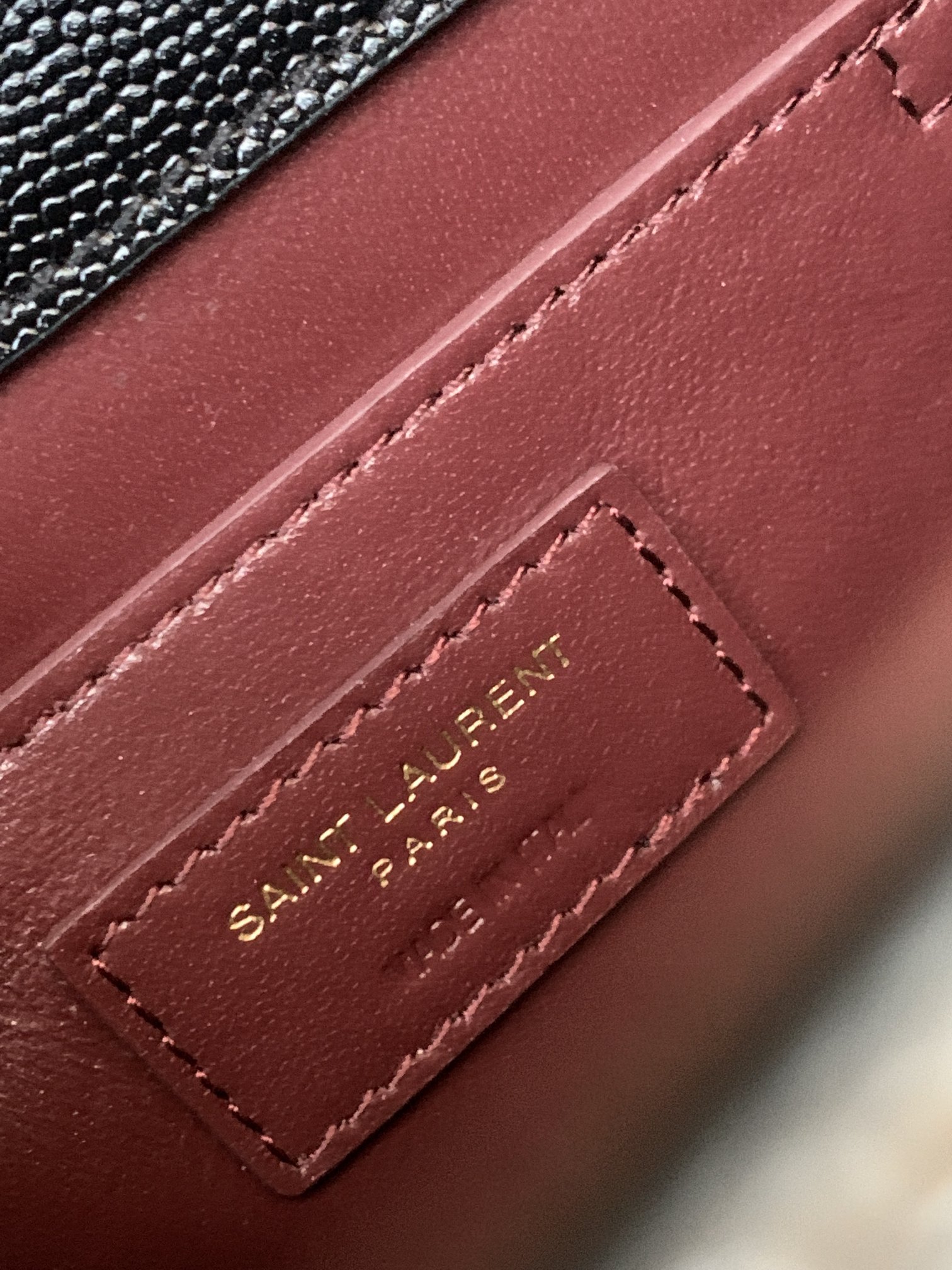 KAUFEN ASSANDRA MEDIUM TOP HANDLE TASCHE IN GRAIN DE POUDRE EMBOSSED LEATHER - Image 8