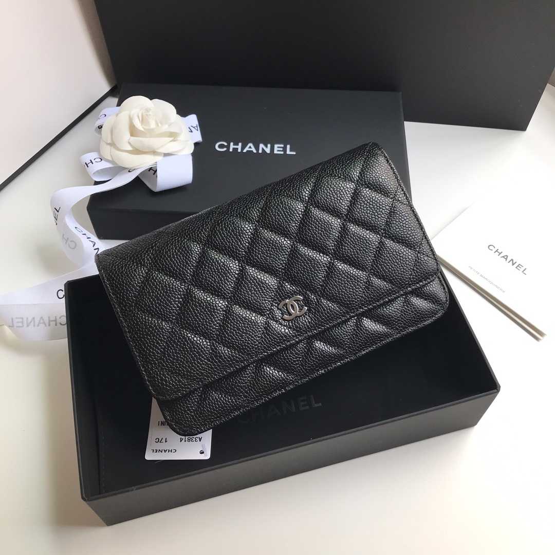 kaufen Chanel in schwarzer Calor WOC-Tasche - Image 9