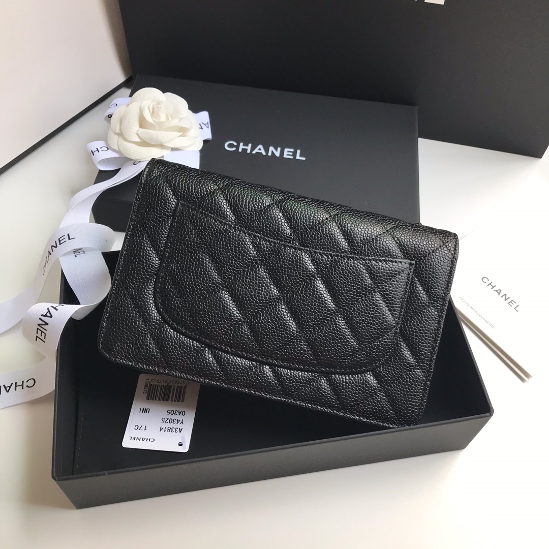 kaufen Chanel in schwarzer Calor WOC-Tasche - Image 8